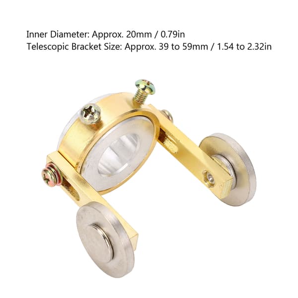 Plasmaskärare Rullguide 39 till 59mm 20mm Innerdiameter Plasmaskärmaskin Rullguide för 24KD MB24 MIG MAG Co2