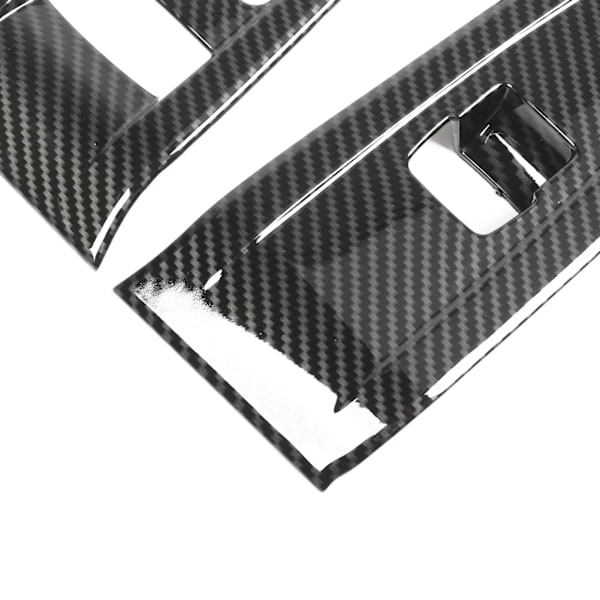 2 stk. Vindue Liftswitch Panel Trim Carbon Mønster Fint Tekstur Udskiftning til Subaru BRZ ZN8 ZD8 2022+