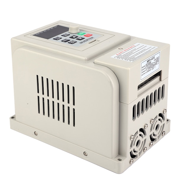 PWM 220V AC Taajuusmuuttaja VFD Nopeudenohjain 1-vaiheinen Tulo 1-vaiheinen Ulostulo 2.2KW
