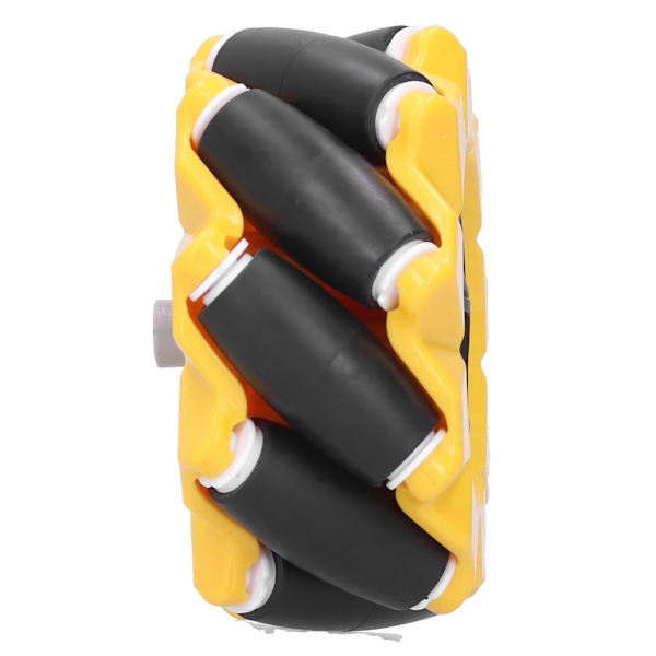 Mecanum-pyörät Omni-suuntaiset Älyrobottiauto-osat Tarvikkeet DIY-lelukomponentit 80 mm (1 pari)