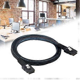 1m MiniSAS SFF-8087 36Pin til 36Pin Datakabel til Højtydende Server RAIDs Konfigurationer