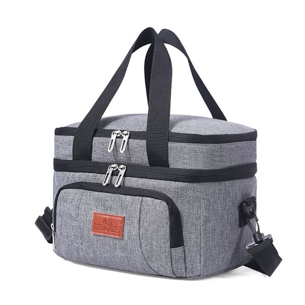 Pynhoklm 20L/22L/26L/28L Kylväska Varukorg Vikbar picknickväska Stor isolerad Lunchväska Thermal Vattentät Kylväska Isolerad väska för
