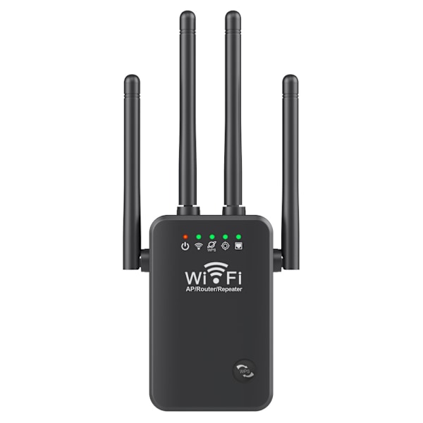 Stabil Signal WiFi-förstärkare, 2024 Multifunktionslägen Booster, Stöder Säker Krypterad Surfning för 35 Enheter, Lång Räckvidd WiFi-täckning upp till