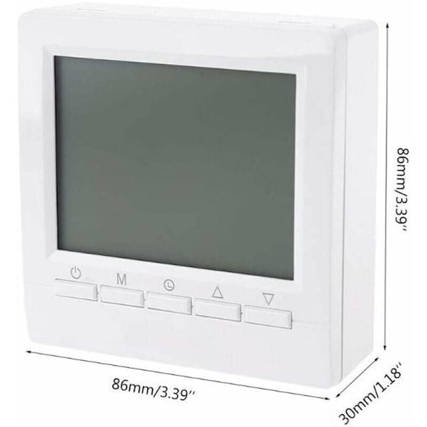 Digital Termostat, Precisionstemperaturkontroll Smart Temperaturregulator Med Digital LCD-display För Hemmabruk