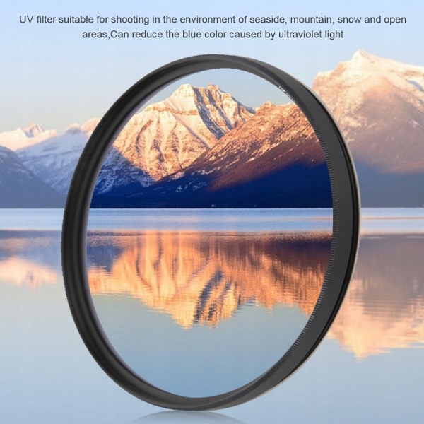 Optiskt glaslätt 95mm MC UV-filter