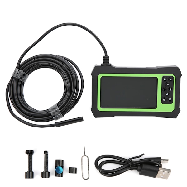 4,3 tum Digital Inspektionsendoskopkamera HD 1080P 8LED IP67 Vattentät 70 Grader 7 meter Kabel