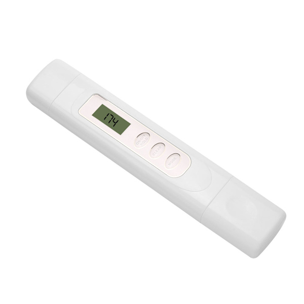 2-in-1 Digitaalinen LCD-vesitestisuikaleen lämpötila TDS-mittari juomille ja uima-altaalle