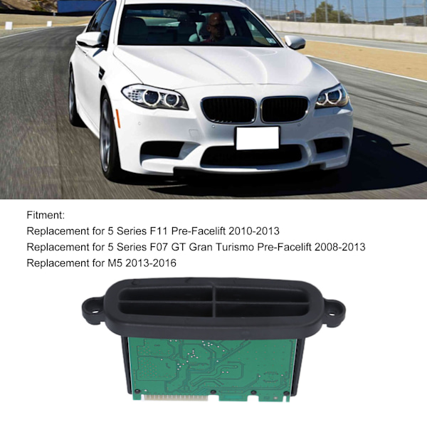 Forlygte TMS Kontrolmodul Enhed 7258278 Udskiftning til 5 Serie F11 F07 GT M5