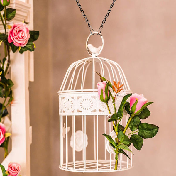 2-pak hængekæde til fuglefoderhuse, plantekasser, lanterner og or