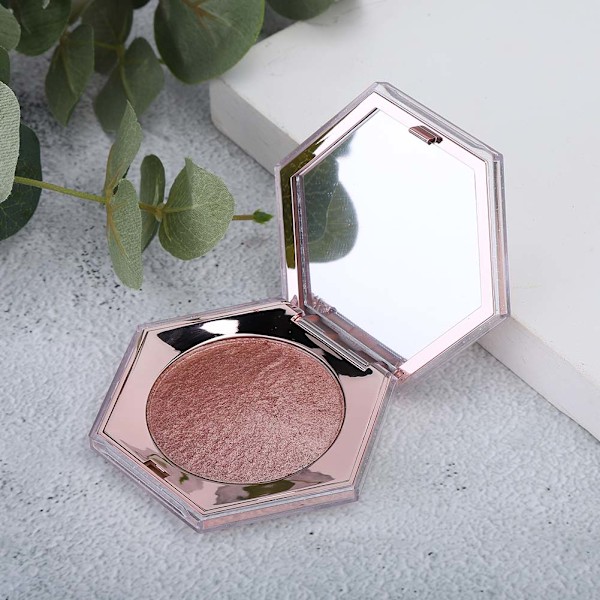 9g Diamond Highlighter -pöly, Kasvojen Kiilto Bronzer-paletit, Kasvojen Konttuuripöly (Rose Gold)
