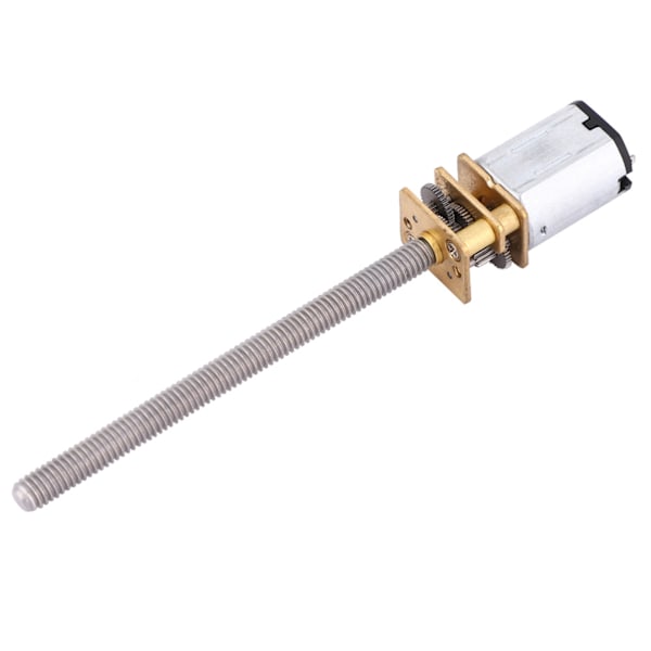 N20 Vaihde Moottori Johtava Ruuvi Nopeuden Vähentävä Moottori M4x55mm 12V Kuularuuvi Tarvike (60RPM)