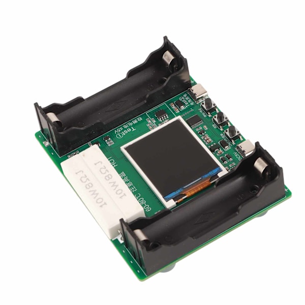 Batteri Intern Modstandstester 1.77in LCD Display Tilstande Justerbar 18650 Lithium Batteri Kapacitetstester DC5V