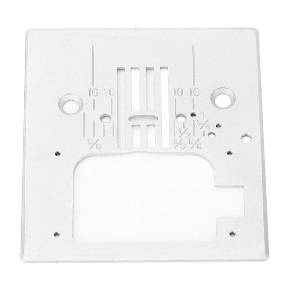 Nålplatta Ersättning Q235 Stål Industriell Zigzag Symaskin Nålplatta för Singer SC220 C620L