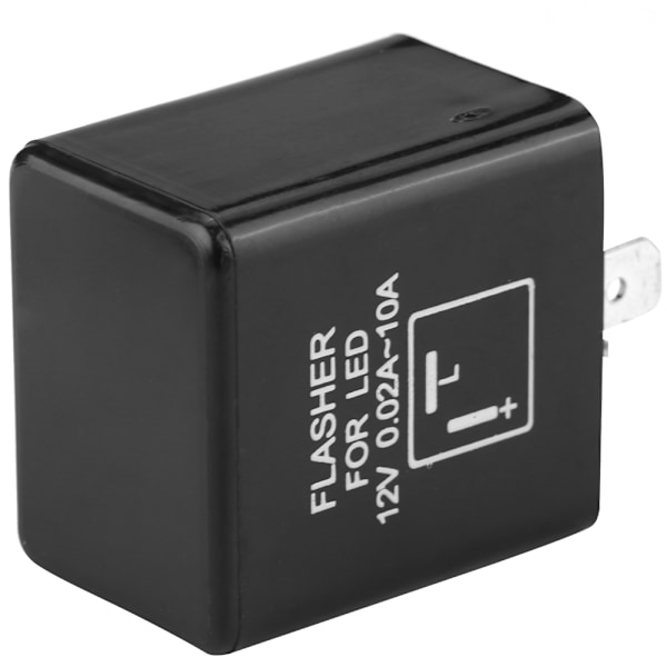 2-Pols Elektronisk Bilblinklys Relé Dekoder for LED Blinklys 12V