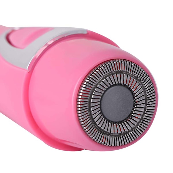 Mini Elektrisk Epilator Hårfjerning För Ansikte Kropp Armhåla Underarm Ben Depilator (Rosa)