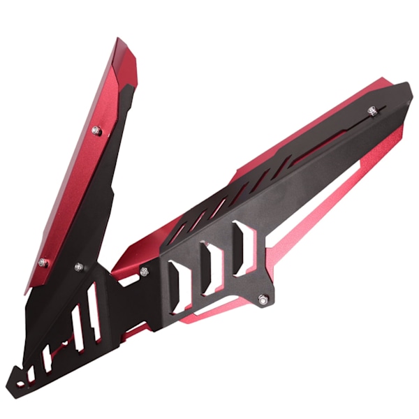 Bakskärm Kedjeskydd Cover CNC Aluminium Legering Passar Yamaha YZF-R25/YZF-R3/MT-25/MT-03 (Röd)