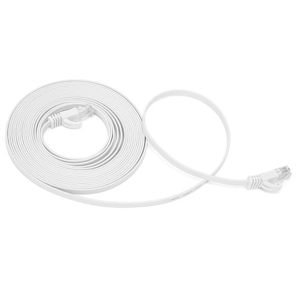 Ethernet-kabel CAT6 Gigabit 8-trådet snoet par netværksjumper fladt kobbertråd forsyninger 30 meter