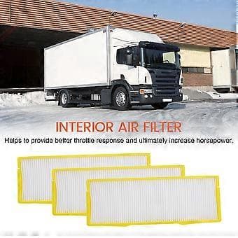 10 stk. A/C Filter til Scania Lastbiler SCE 1913500 Indvendigt Luftfilter
