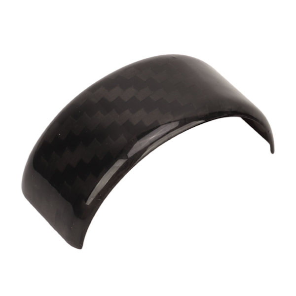 Ratstyre Trim Cirkel Kulfiber Ratstyre Trim Ring Dæksel Udskiftning til Chevy Corvette C8 2020 til 2023