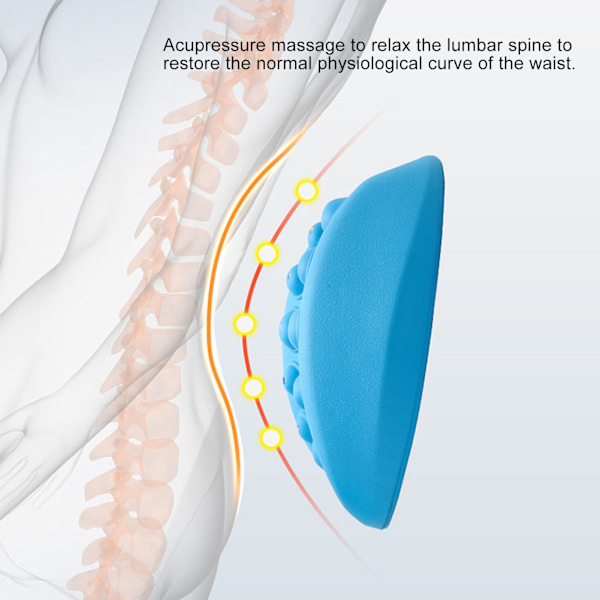 Lændemassage med magneter - Dyb Stimulering af Akupunkturpunkter, Strækning og Lindring af Lændesmerter