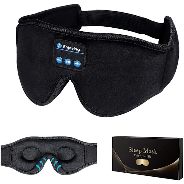 Sovhörlurar, Memory Foam, Bluetooth-teknik Justerbar Design, Lättviktigt Andningsbart Material Ergonomisk Teknik, För Hemmakontor Flyg