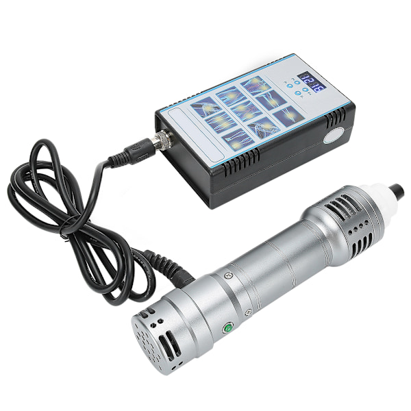 Bærbar Shockwave Fysioterapi Instrument Smertelindring ED Behandling Terapi Maskine Tungsten Guld EU Stik 100-240V