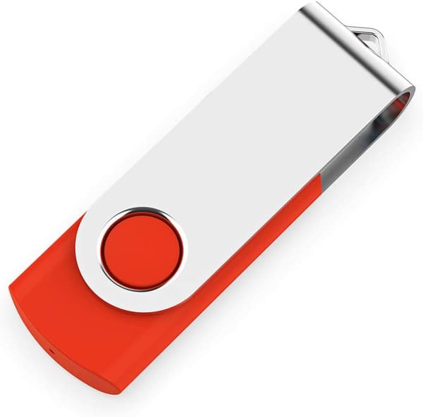5-pak 64GB USB-flashdrev 64GB Flashdrev Tommelfingerdrev Roterende