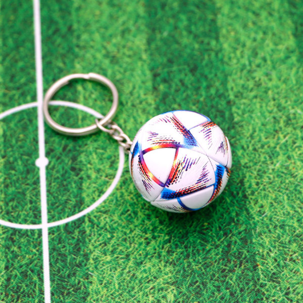 Soccer Ball - Nyckelring för pojkar sport för barn fotboll nyckelring