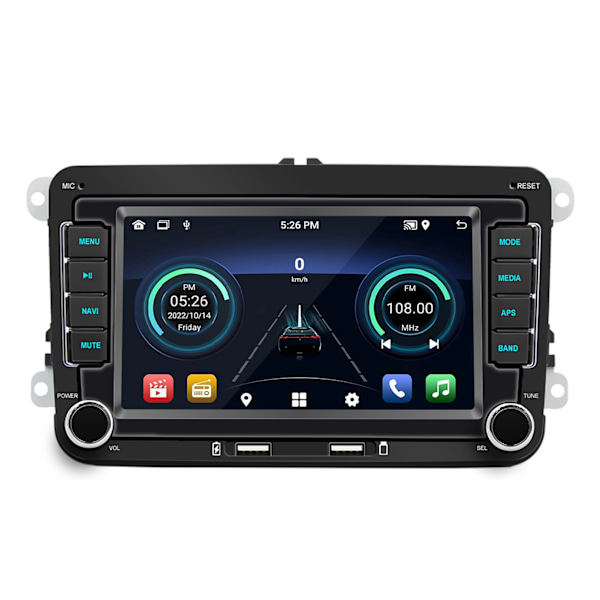 Wifi Bluetooth Ny Bil GPS til Android Navigation Host med Ekstern Mikrofon