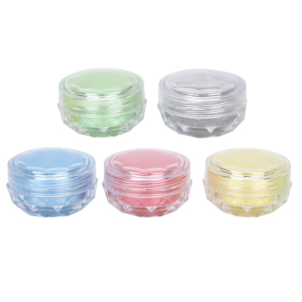 5 stk. Neglekunst Reflekterende Pulver Moderne DIY Negledekoration Pulver Manicure Værktøj