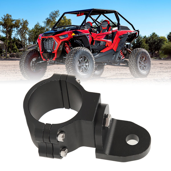 UTV Mount Bracket 4.4cm to 5cm Anodizing Surface Adjustable ATV Light Bar Mounts Replacement For Maverick X3 Commander