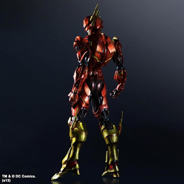 DC Hjältar Flash Actionfigur, Blixt-effektdelar, 25cm Höjd, Handgjord, Giftfri, Kvalitets PVC-Material, Dynamiska Poser, Idealisk För Anime