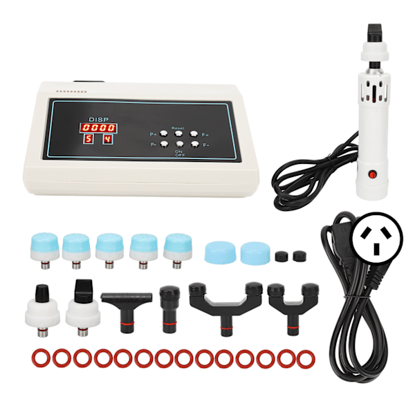Chockvågsbehandling Maskin Extracorporeal Chockvågsbehandling Maskin ED Behandling Maskin Vit 100‑240V AU-kontakt
