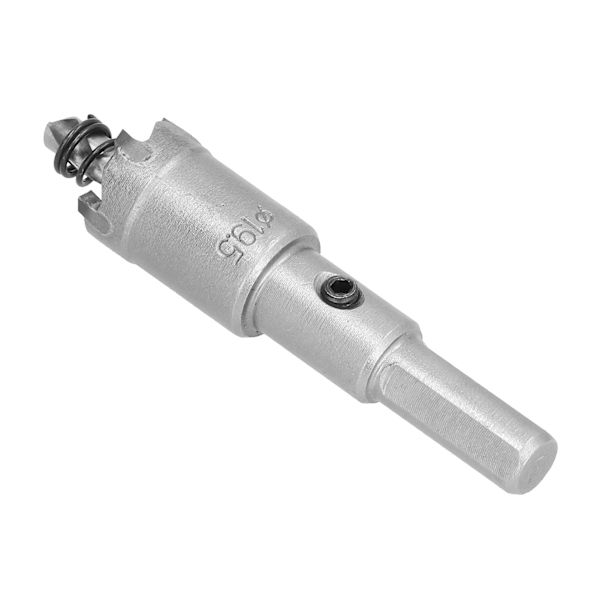 Hål Sågborrbit Fräs Metallblad Triangel Skaft 19,5mm Tillbehör Ersättning