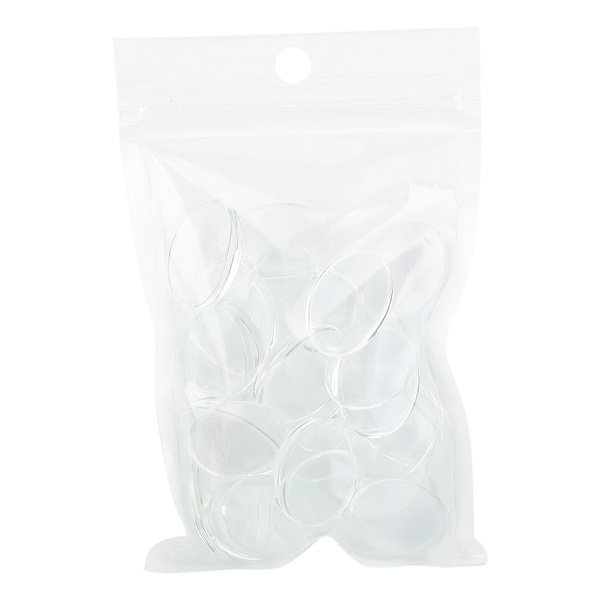 Glas Neglekunst Farve Visningskort Negle Gel Farve Øvelse Perle Manicure Værktøj Oval