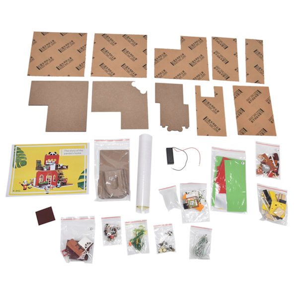 Miniatyr Dukkehustmodeller Kit Miniatyr Dukkehust Møbler Tilbehør Leke Bursdagsgave