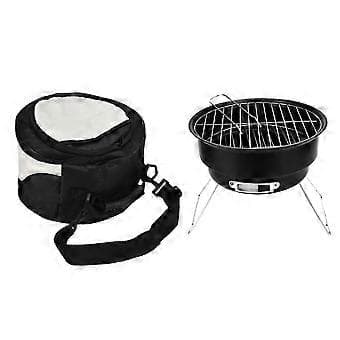 Utendørs Hage Mini Sammenleggbar Grillovn Rustfritt Stål BBQ Grill
