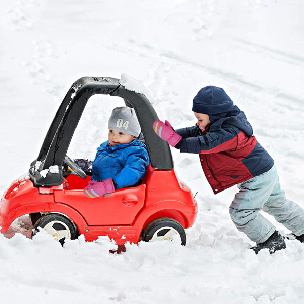 Vinterbarns snøvotter Unisex Vanntett skivott Vinter