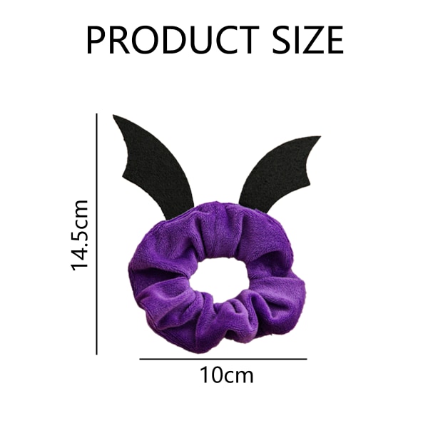 Halloween hår scrunchies til kvinder og piger til Halloween-fest