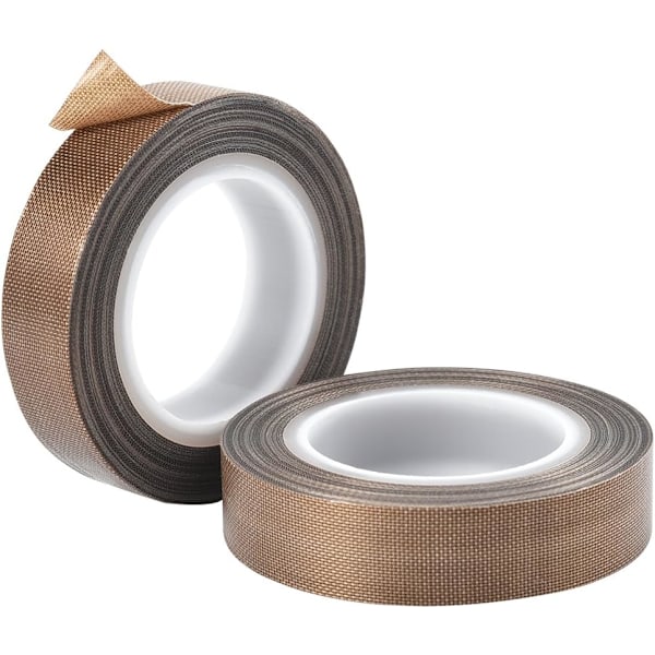 Självhäftande PTFE-tejp, Impulssvetskompatibilitet säkerställd för Foodsaver, Weston Vakuumförpackare, Hög Temperaturbeständighet Upp Till 200 Grader, Non-Stick