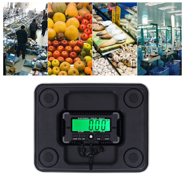 Robust Postvægt 0,05 kg Nøjagtighed Rustfrit Stål Platform ABS Base Forsendelsesvægt til Lager Fabrik