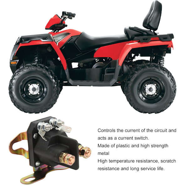 12V Käynnistys Solenoid Relä ATV UTV Suorituskykyosat Vaihto Polaris Sportsman 500
