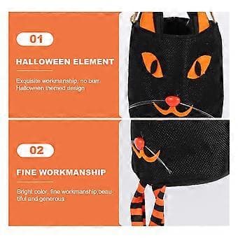 Halloween-tema Festlig Slikpose Slikbeholder Langbenet Gavepose