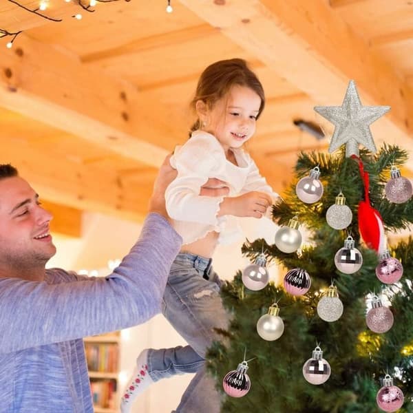 Julekugler, juletræspynt ornament sæt