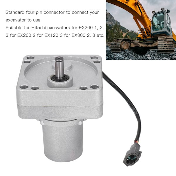 Kaivinkoneen kaasumoottorin nopeuden säädin askelmoottori 4257163 Korvaa HITACHI EX200 1 2 3