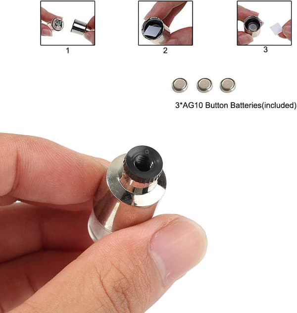 12 STK LED Hjullys Blitslys Dekkventilhette Lampe for Bil