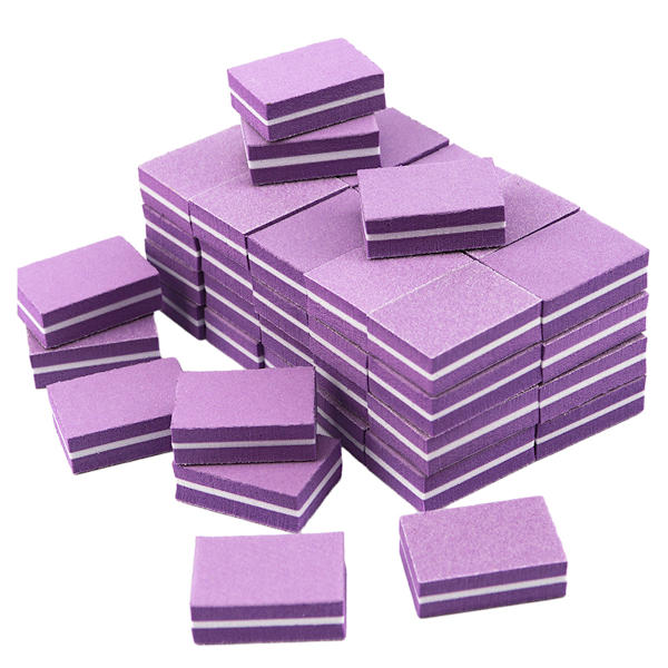 Mini Nail Buffer Grit Buffing BlocksSponge double-sided polished nail file