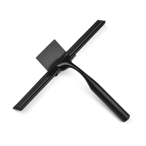 Brusergummiskraber i rustfrit stål, 26 cm brusergummiskraber med kroge