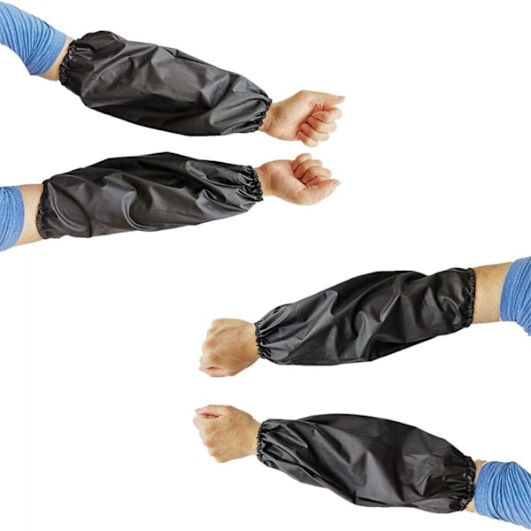 Vanntette armhylser, PVC armbeskytter, oljetett overhylsebeskyttelse, underarmsbeskytter for rengjøring av fisk, bilvask, maling, oppvask