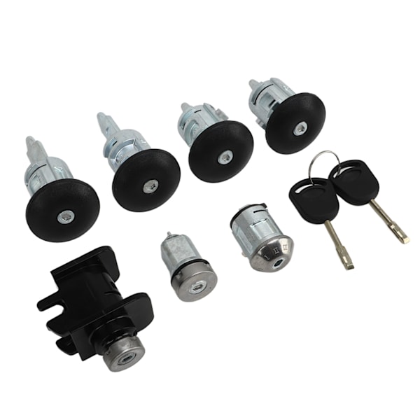 Låsecylinder Nøglesæt Glat Drift Metal Robust Konstruktion 4119503 til TRANSIT MK6 2000 til 2006